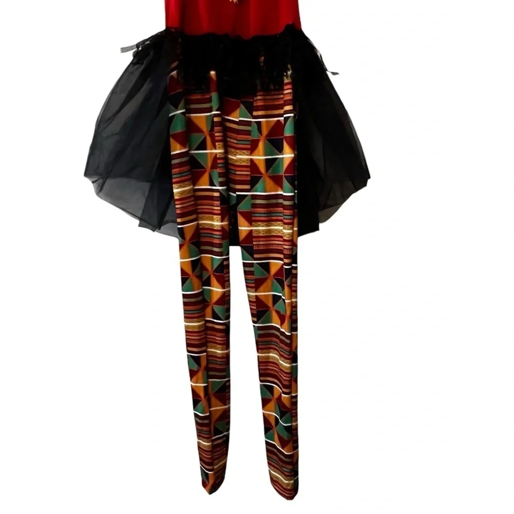 Revolution Dance Wear Jubilation Dance Costume Extra Large Child Safari